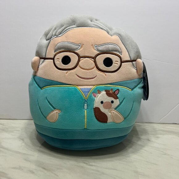 Warren Buffett Charlie Munger Omaha Dog Squishmallow 10" 2025 Berkshire Hathaway - Picture 7 of 16